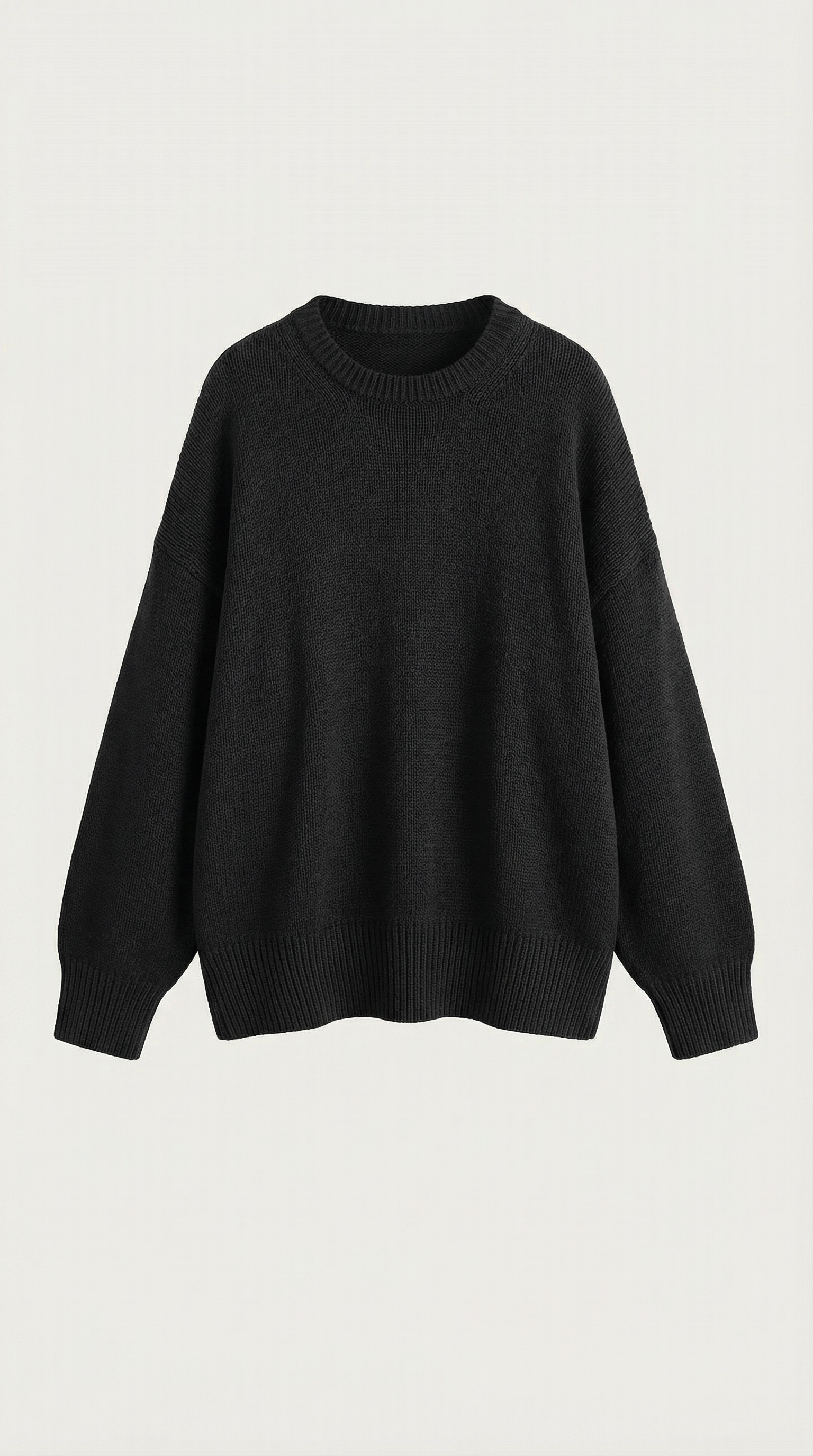 Suéter Oversize Estética Minimalista