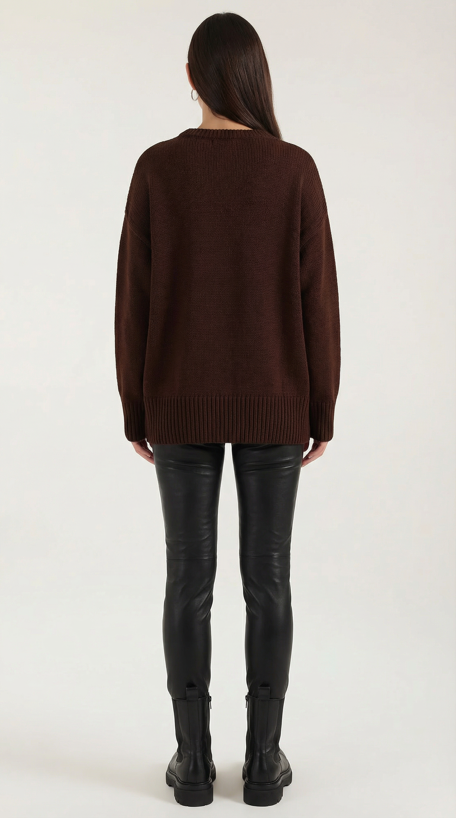 Suéter Oversize Estética Minimalista
