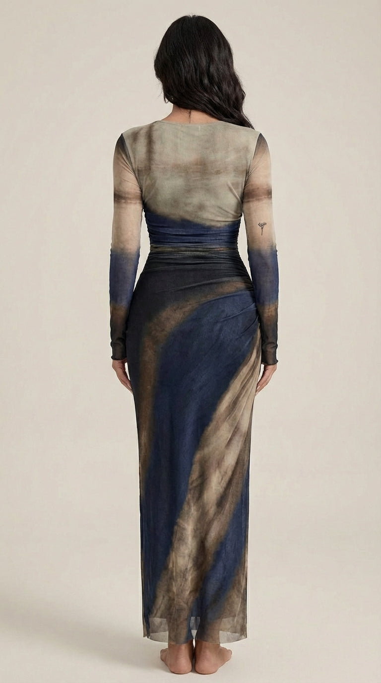 Vestido Maxi Silueta Majestuosa