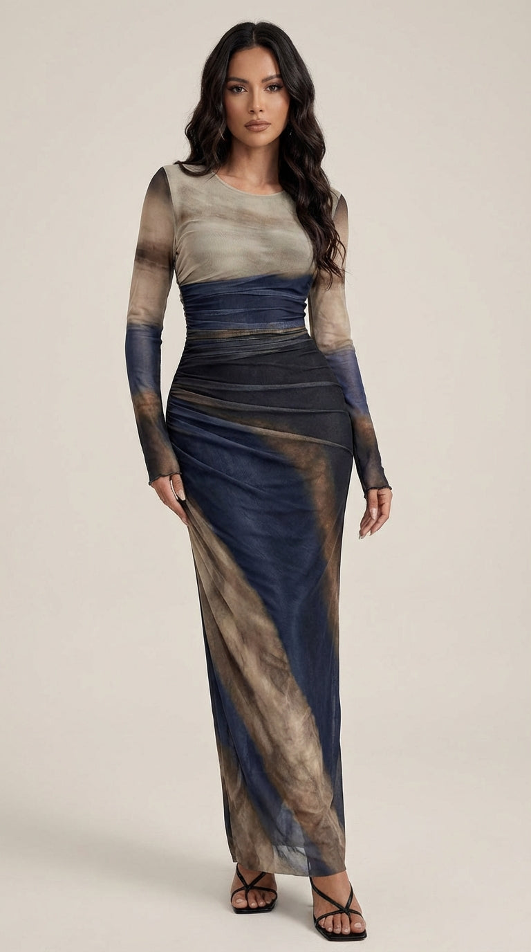 Vestido Maxi Silueta Majestuosa