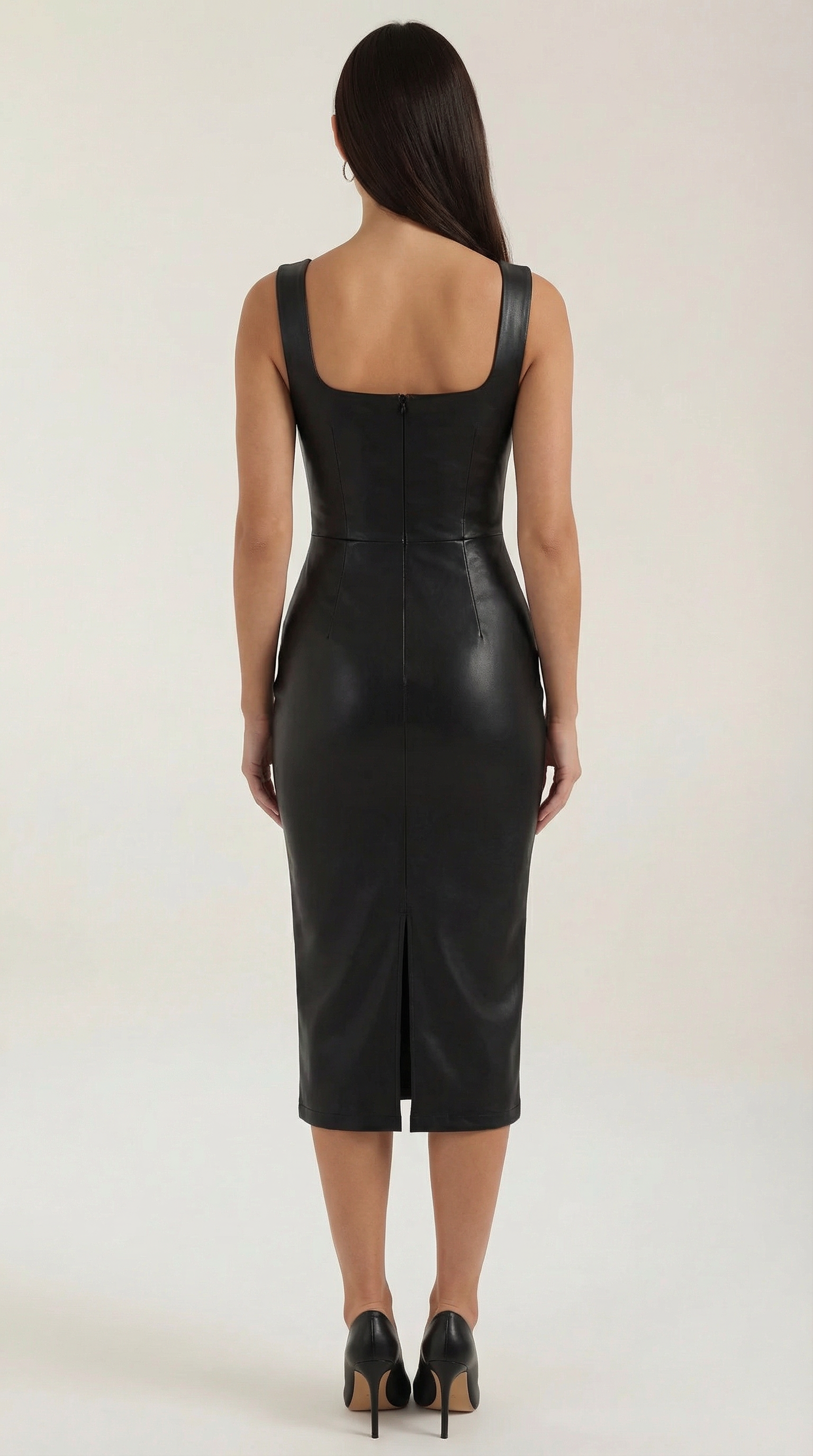 Vestido bodycon ajustado de silueta definida