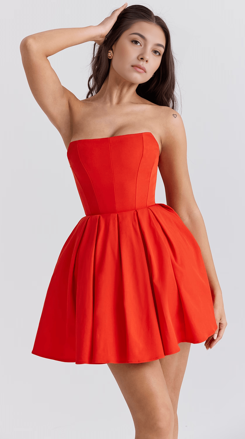 Vestido ligero de silueta femenina para todo el día