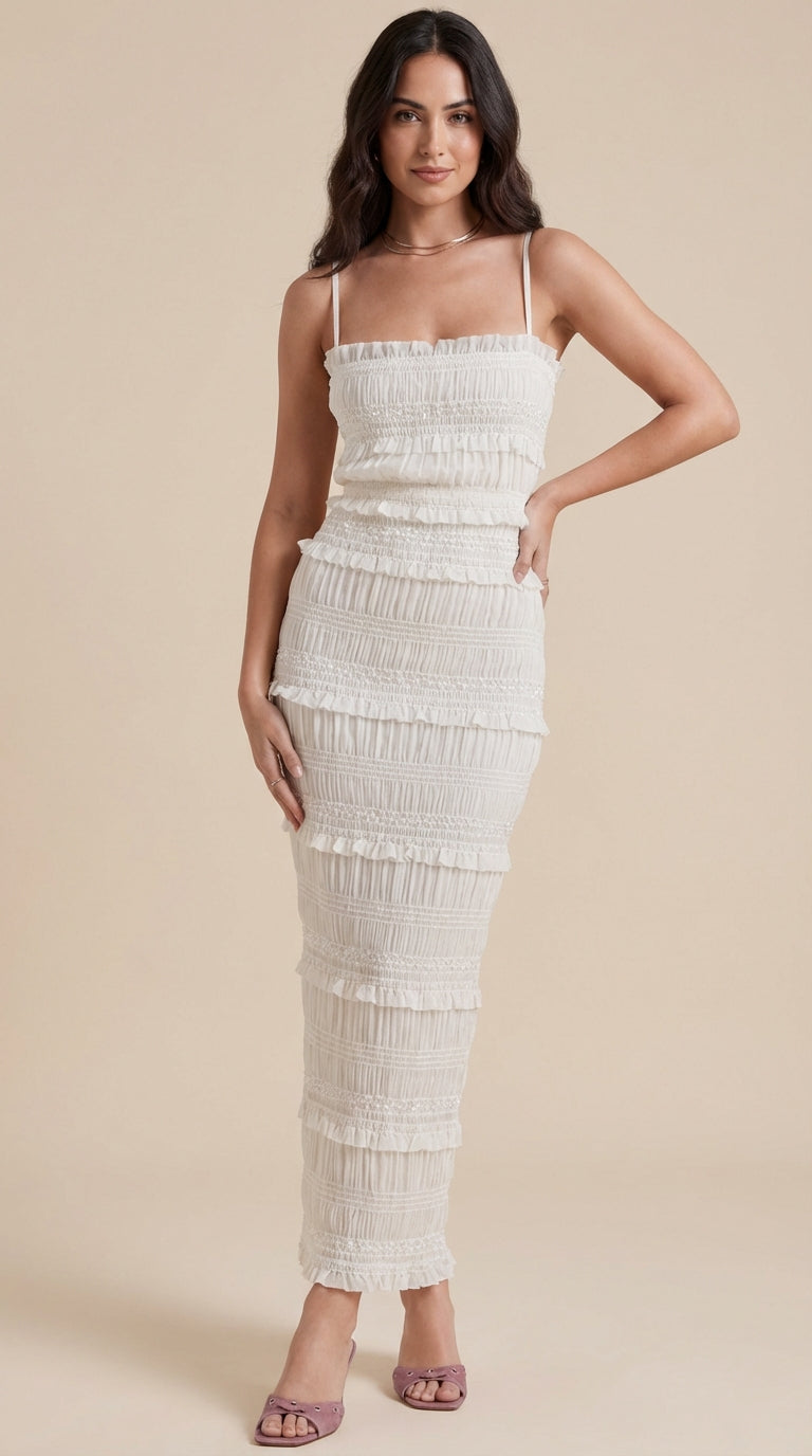 Vestido maxi fluido ligero de verano