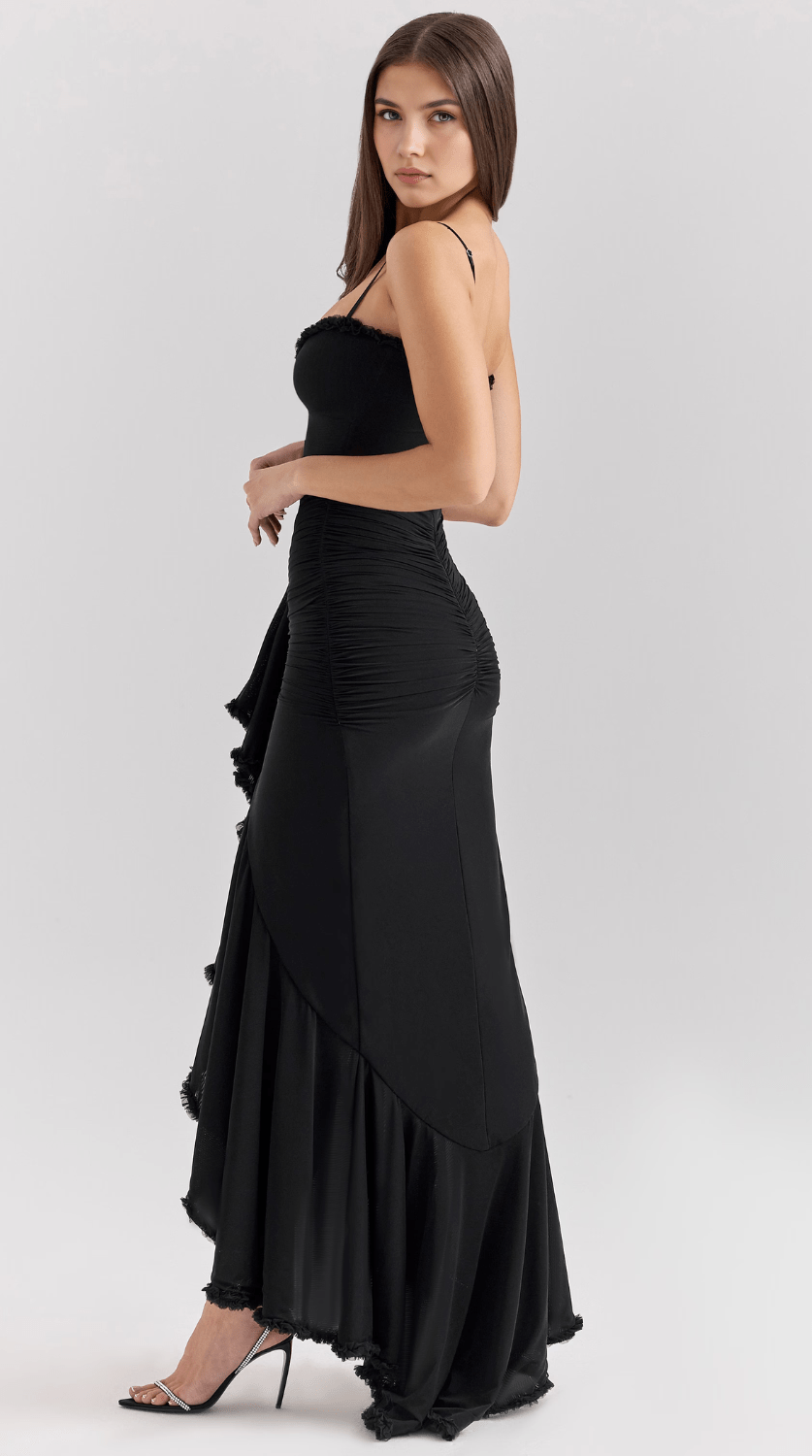 Vestido maxi ligero de corte veraniego