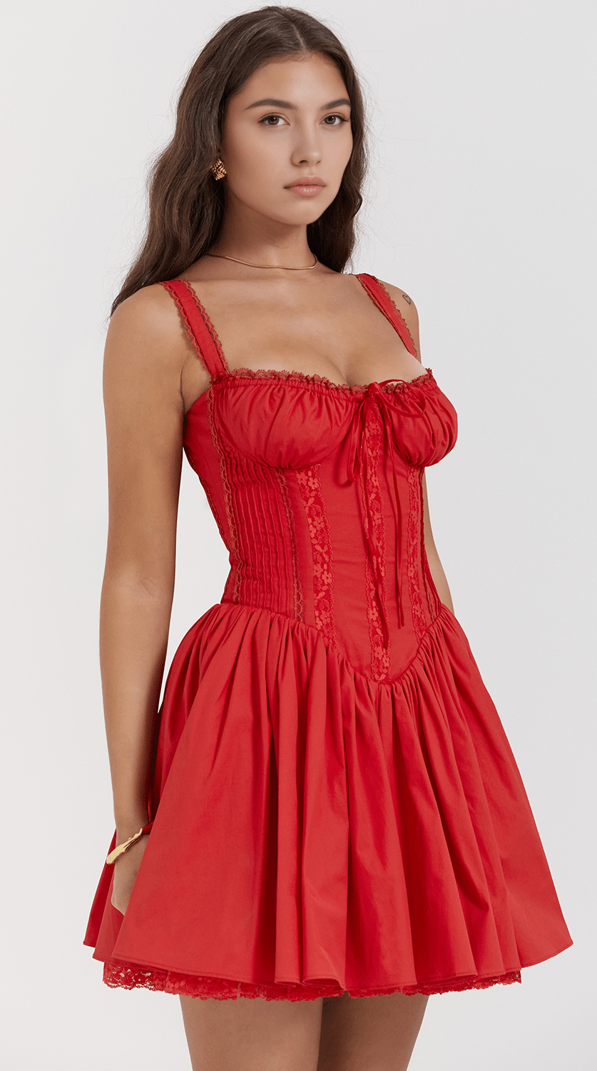 Vestido mini bustier versátil para diario y eventos