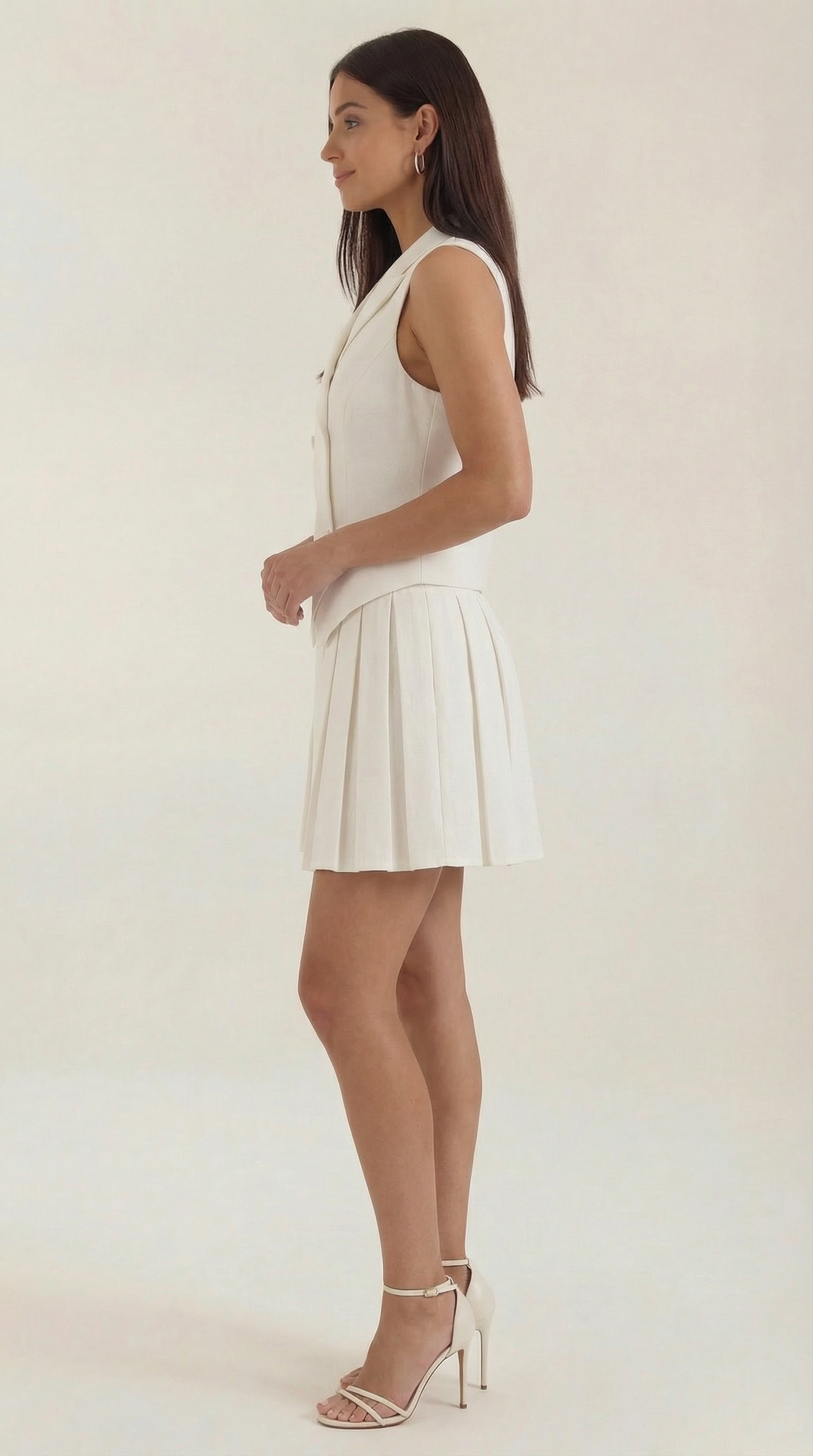 Vestido mini estilo blazer estructurado