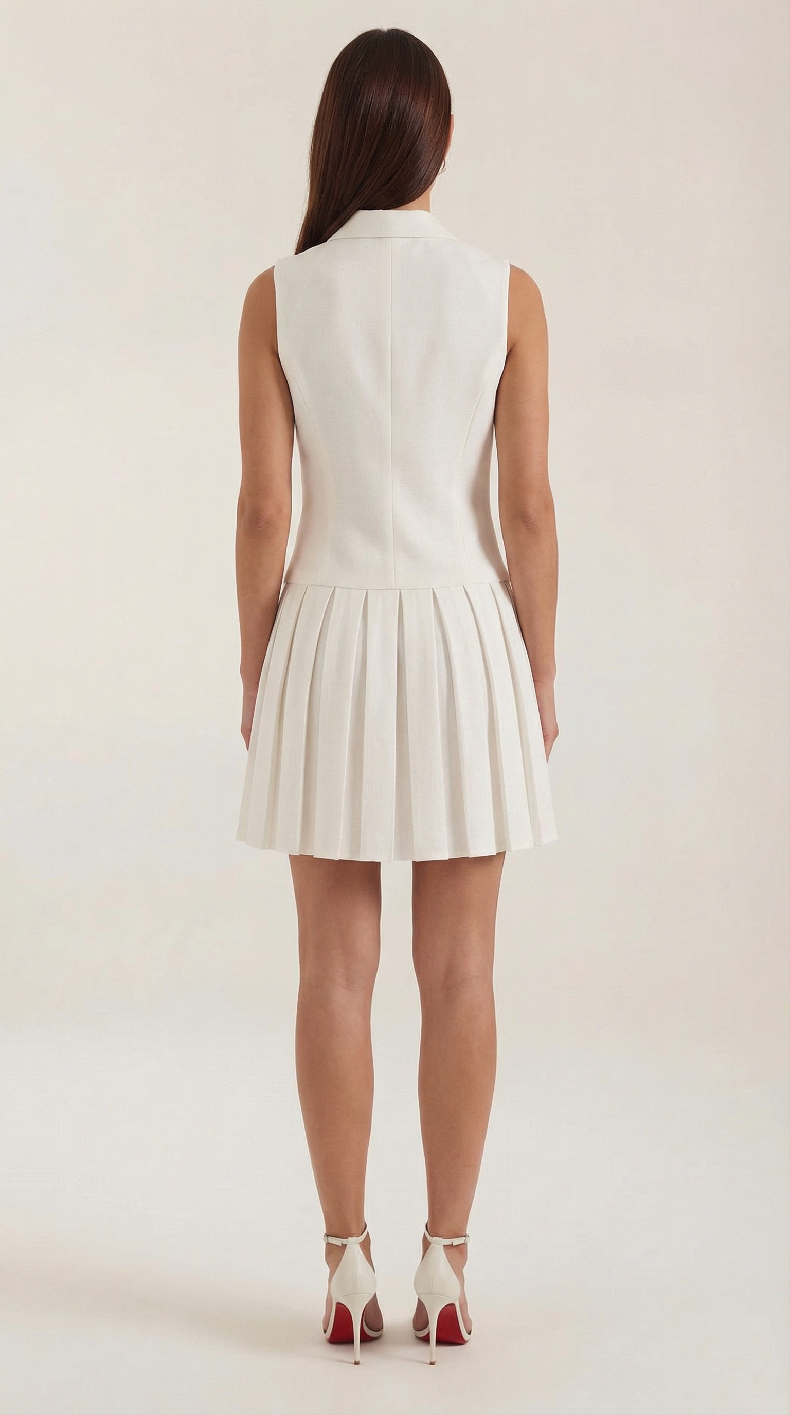 Vestido mini estilo blazer estructurado