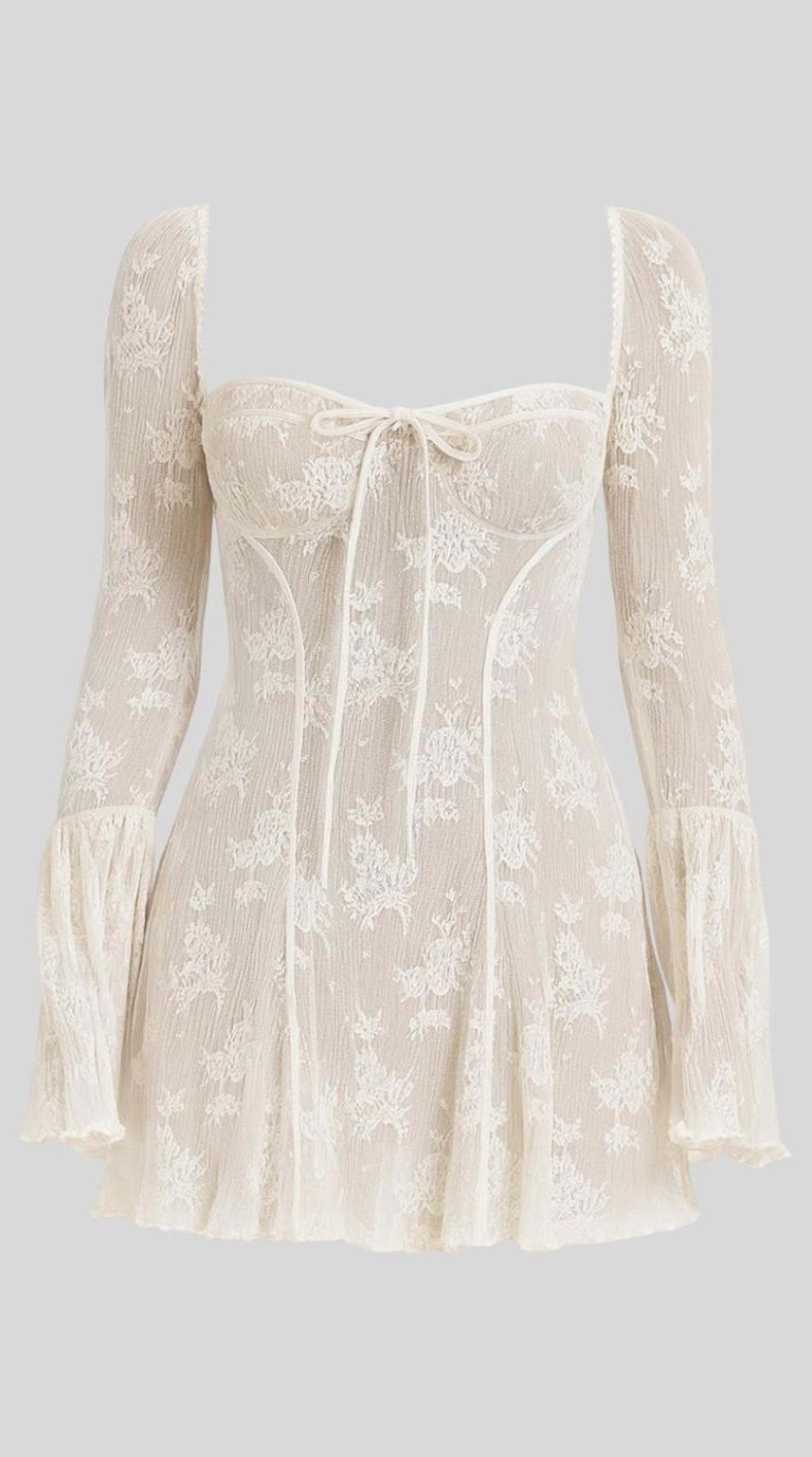 Vestido mini ligero de corte femenino