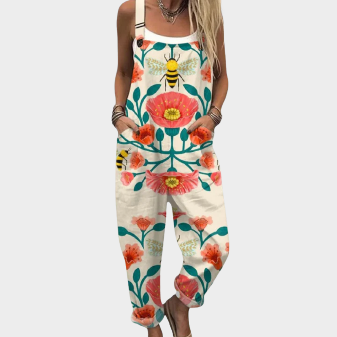 Yvette | Peto con floral relajante y claro