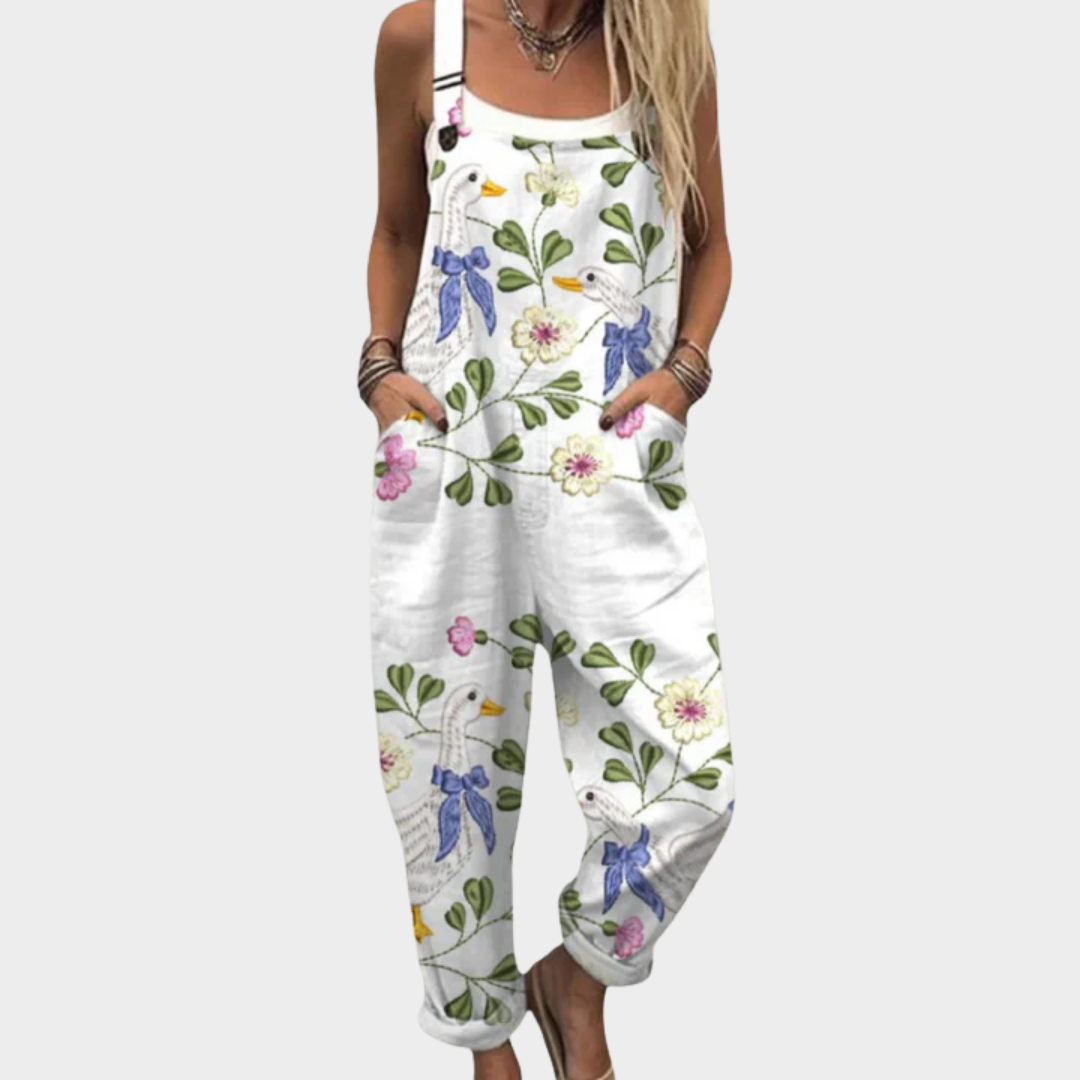Zara | Peto con cisnes florales delicados