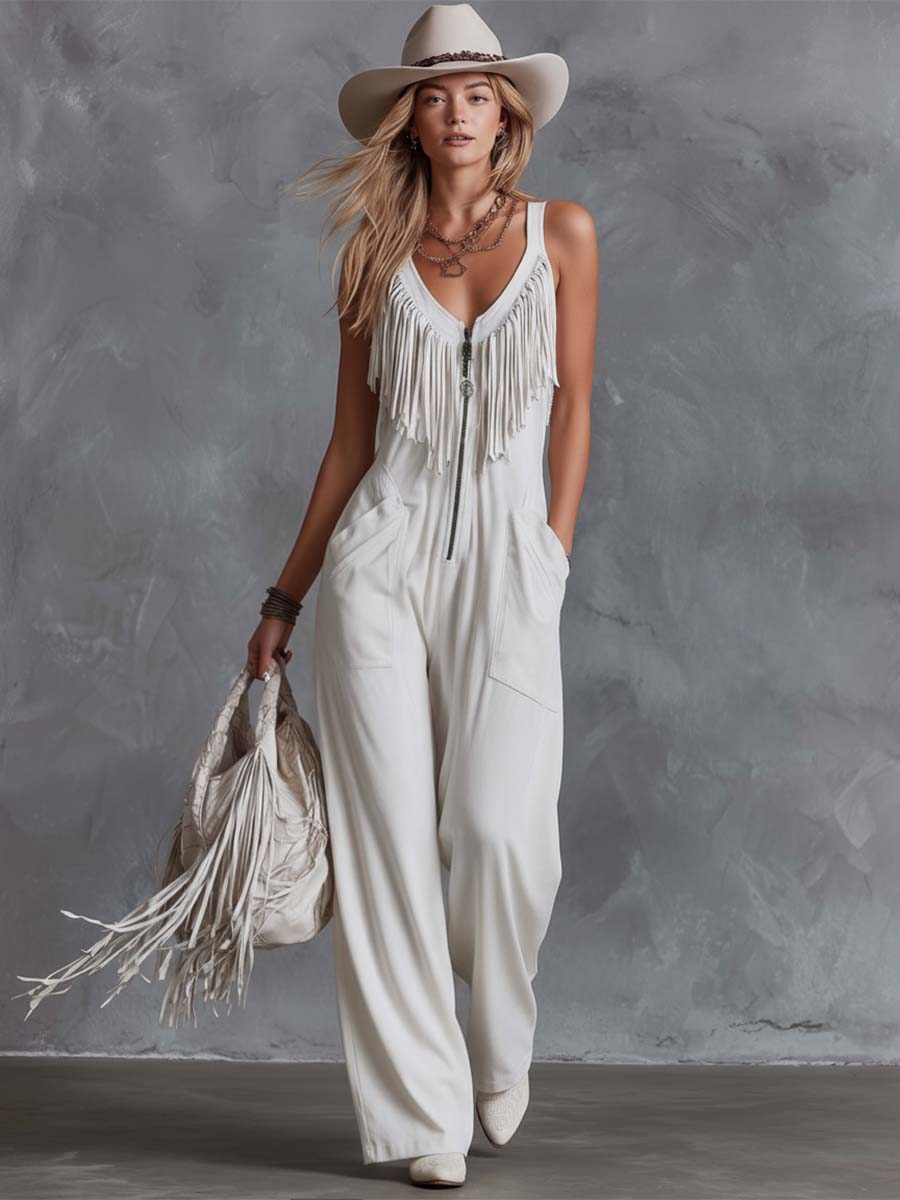 Mono Western Blanco