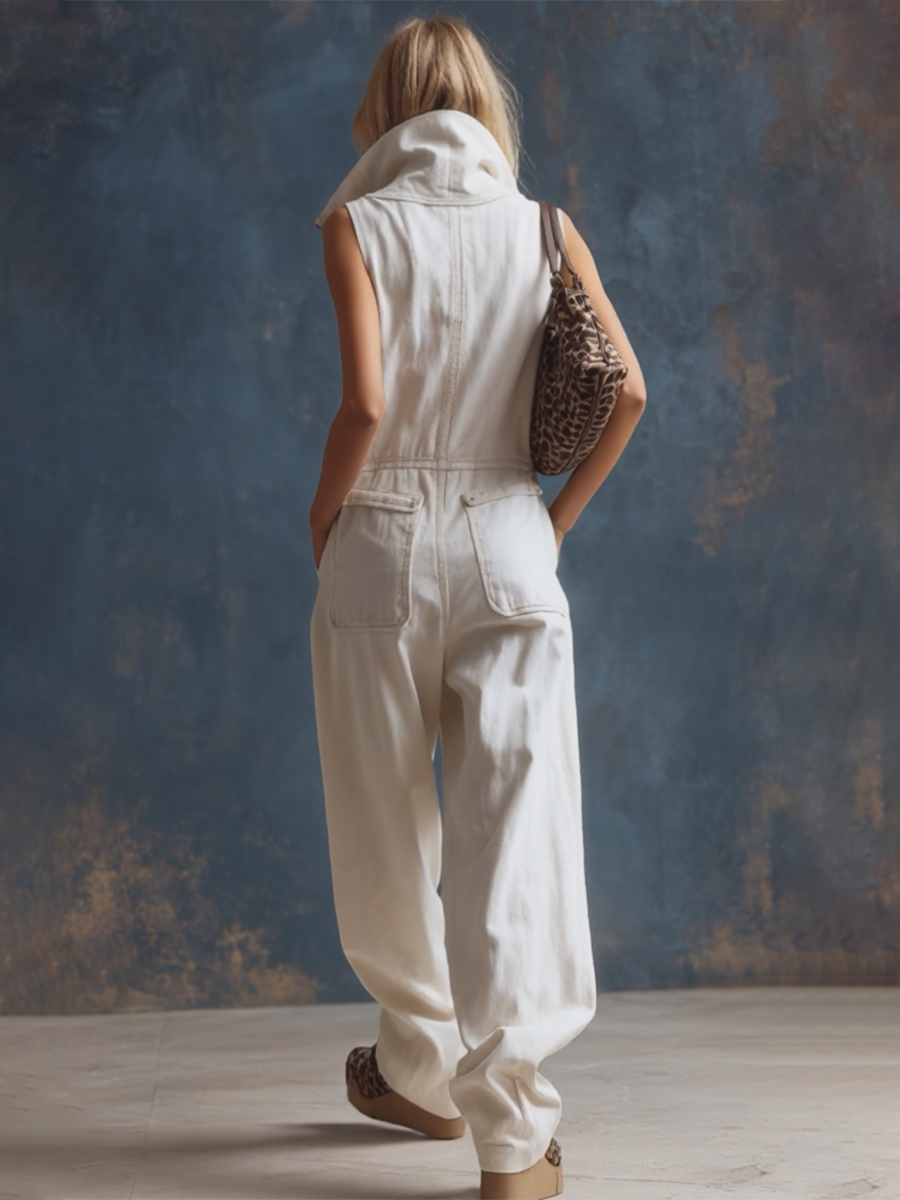 Mono Denim Blanco