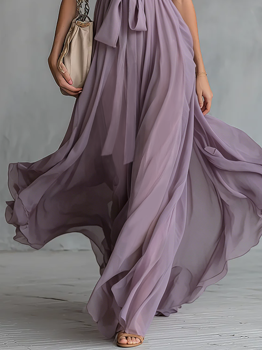 Vestido Maxi Halter